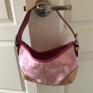 Small Coach Signature bag